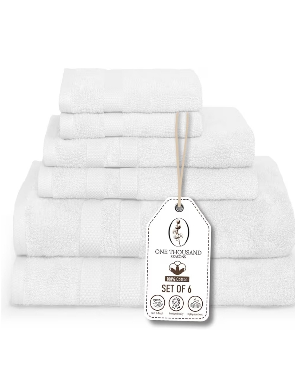 Premium 6pcs Towels Set